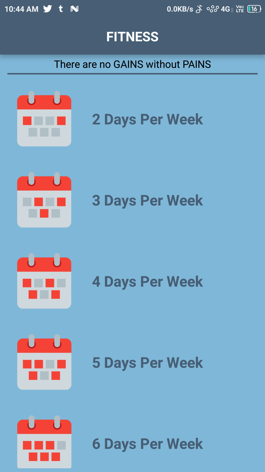 Periodized Weekly Scheduling (2 to 6 Days Per Week Plans)