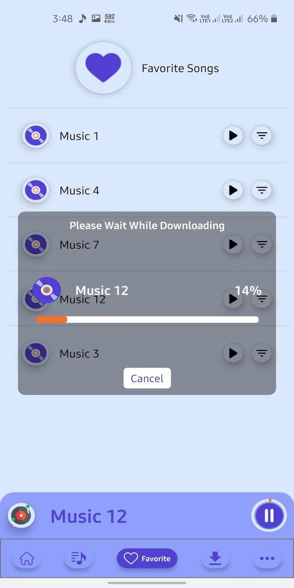 Background Download Engine with Progress Bar
