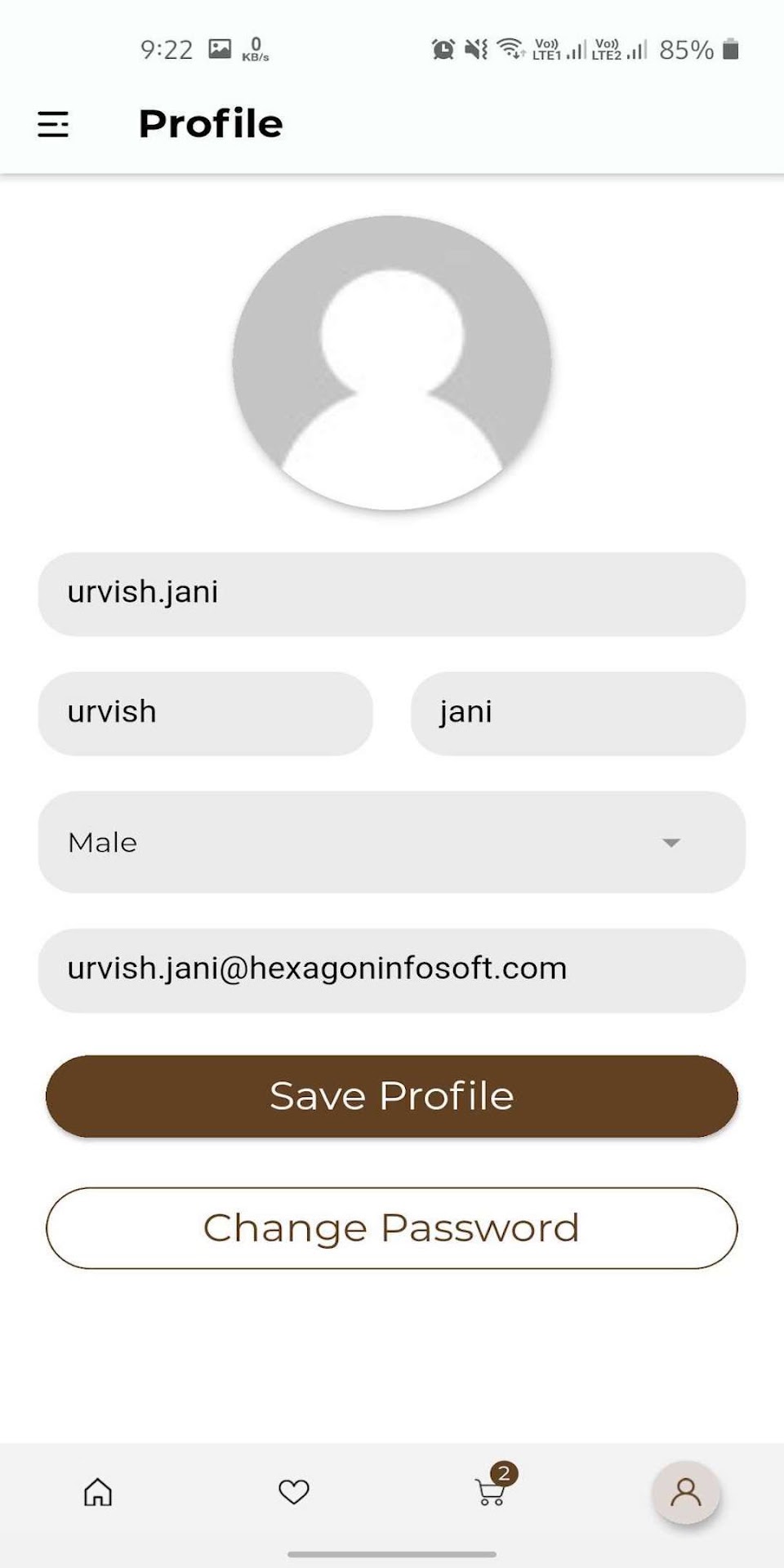 Customer Profile & Account Management Portal