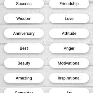 Brilliant Quotes Application