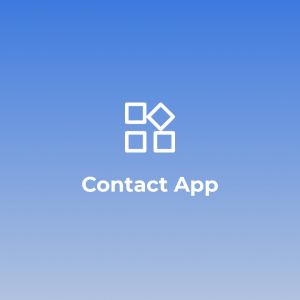 Contact App
