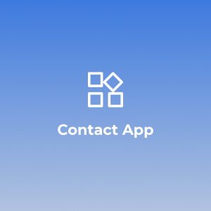 Contact App