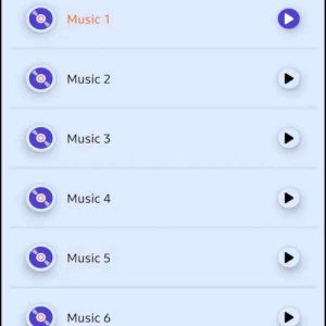 Hex Music Player Application